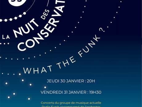 Concert - Nuit des conservatoires “What the Funk ?"