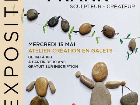 Atelier création de tableaux en galets