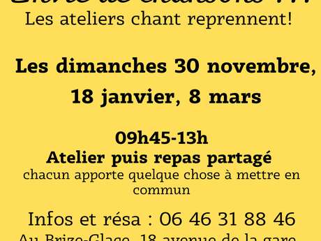 Atelier chants