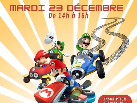 Micro-folie à Sault : Tournoi Mario Kart