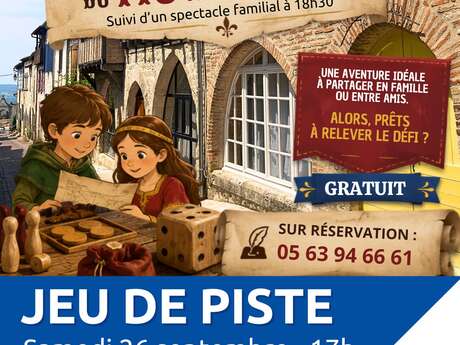 Jeu de piste à Lauzerte : les jeux du Moyen Age