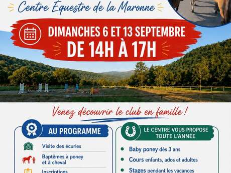 Journée portes ouvertes aux Ecuries de la Maronne