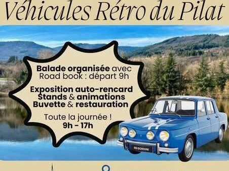 Journée annuelle des véhicules rétros du Pilat