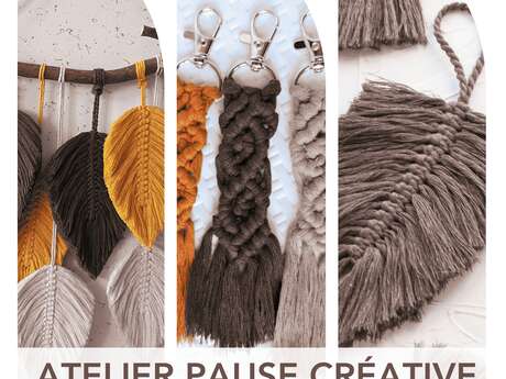 Atelier pause créative : Décoration en macramé