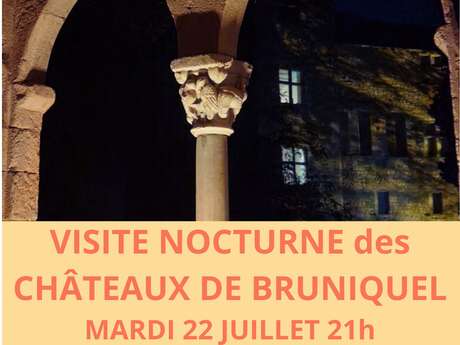 Visite nocturne des Châteaux de Bruniquel