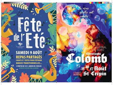 Fête de l'été de Saint-Crépin par l'association Les Genévriers