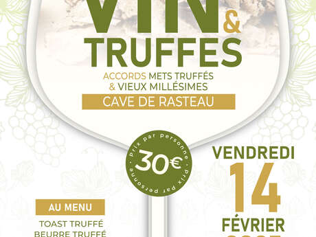 Truffel combinaties & oude wijnen - Cave de Rasteau