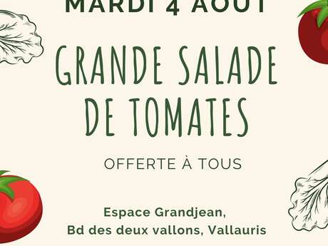 Grande salade de tomates