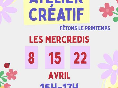 Atelier créatif fêtons le printemps