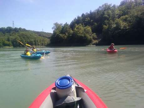 Canoë Kayak sur le Rhône avec Laurent Besse