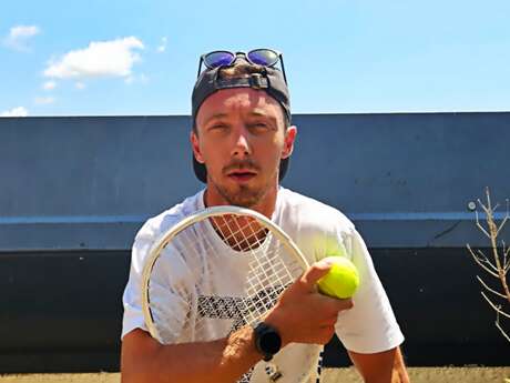 Cours de tennis avec Jonathan