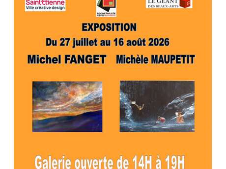 Exposition Michel Fanget, Michele Maupetit
