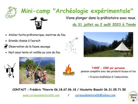 Mini-camp "Experimental Archaeology