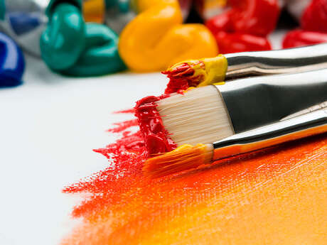 Atelier de peinture à l'huile