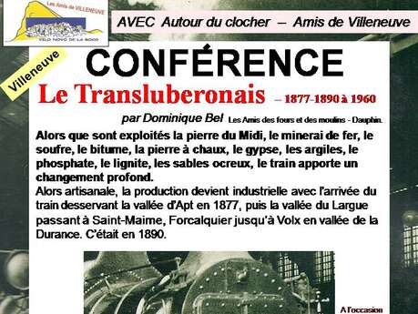 Conférence "Le transluberonais"