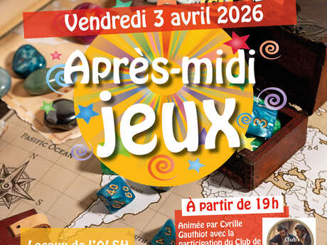 Soirée jeux de société