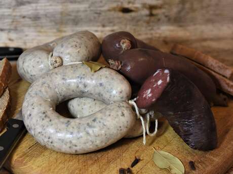 Vente et dégustation de boudin en faveur du Téléthon