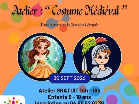Les Mercredis du Pôle - Atelier "Costume Médiéval"