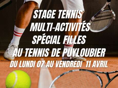 Stage tennis et multi activités