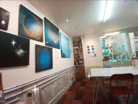 Le Douanier Rousseau interprété par Hélène Munet-Blocier et ses élèves de l'atelier Rêves de Couleurs