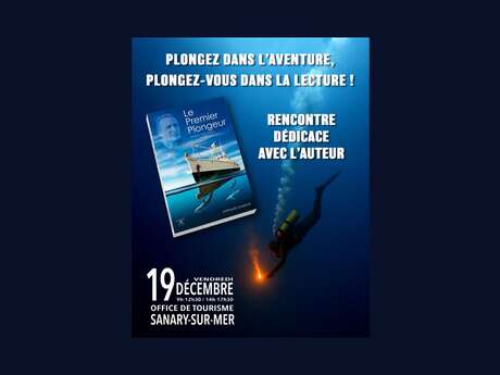 Dédicace exceptionnelle de Stéphane Gamelin : Le Premier Plongeur