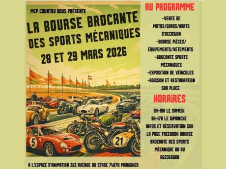 Bourse Brocante des sports mécaniques