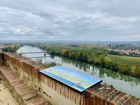 Le point de vue d'Auvillar
