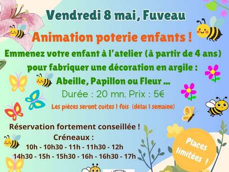 Animation Poterie Enfant