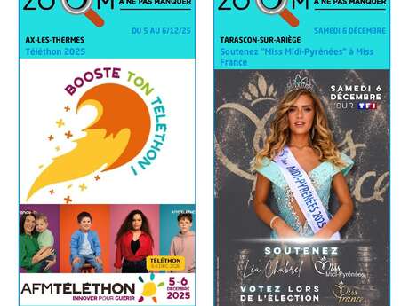 Programme des animations et des activités des Pyrénées Ariégeoises