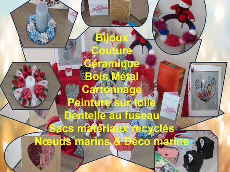 Mercado navideño de artes creativas