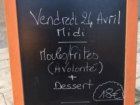 Repas Moules-frites à volonté