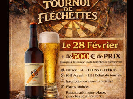 Tournoi de fléchettes -Caves des Collines