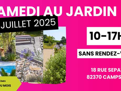 Samedi au jardin
