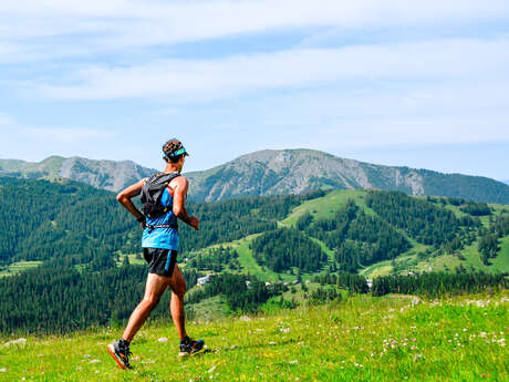 Parcours Trail - Garnier - Bleu