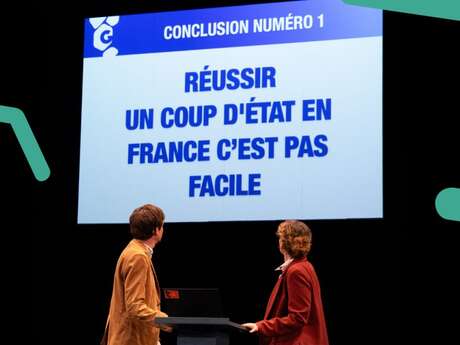 Théâtre humour " L'art d'avoir toujours raison" par la compagnie Cassandre