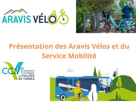 Présentation d'Aravis Vélo et du service Mobilité