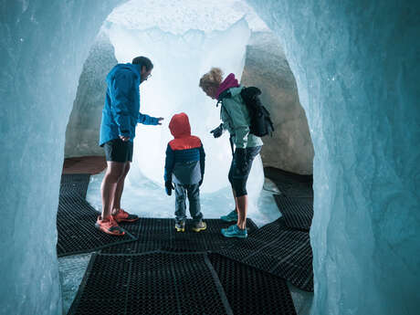 Grotta di ghiaccio 3400m
