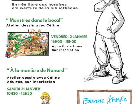 Atelier dessin "Créez votre personnage à la manière de Nanard"