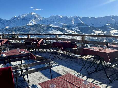 Restaurant Face au Mont Blanc