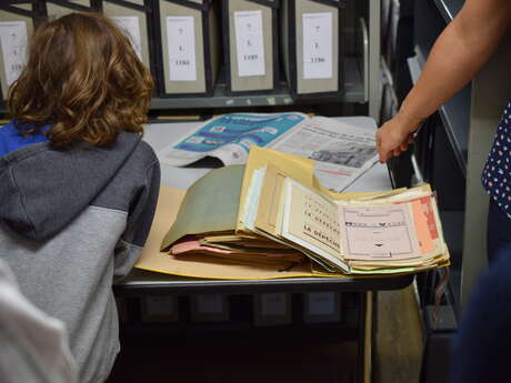 Visite guidée - Les coulisses des archives