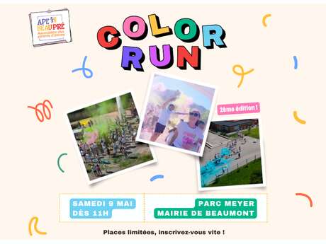 Color Run de l'APE Beaupré - 2ème édition