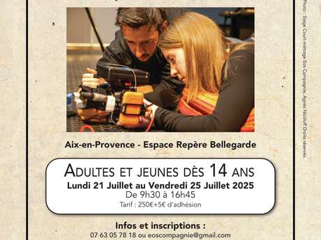 Stage Cinéma : Réalisez un court-métrage en une semaine !