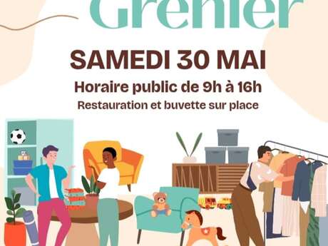 Vide-greniers du groupe scolaire Marie Curie