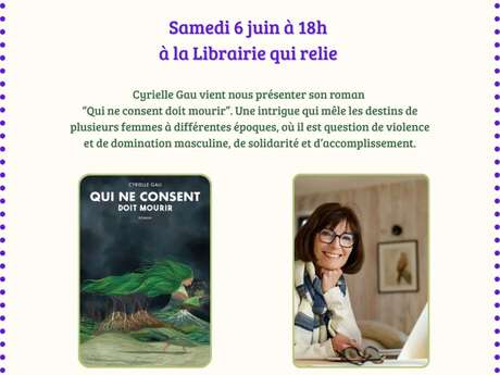Rencontre littéraire à la Librairie qui relie