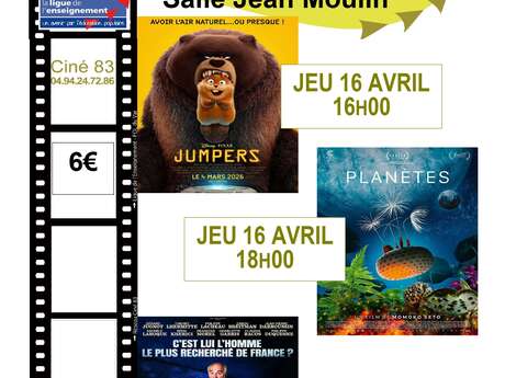 Ciné 83 : projection du film "Jumpers"