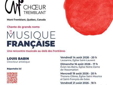 Concert le choeur Tremblant