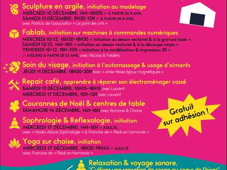 Ateliers découverte L'avHangard'