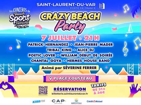 Crazy beach party