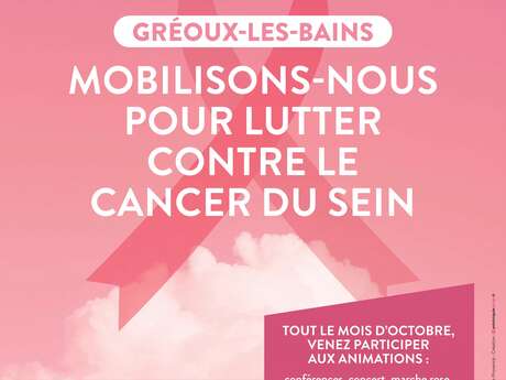 Octobre Rose à Gréoux-les-Bains : Spa Rose