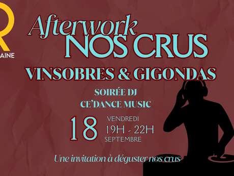 Afterwork „Nos Crus“ – Cave la Romaine